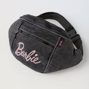 NWT ZARA BARBIE™ MATTEL BELT BAG FANNY DARK O/S
